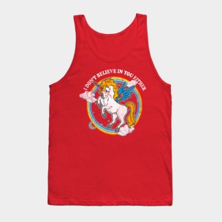 Unicorn You Gotta Believe Tank Top